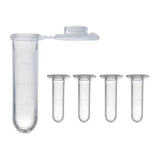 2mL Micro Centrifuge Tubes with Safety Lock, Flip-Cap Tube with Frosted Area