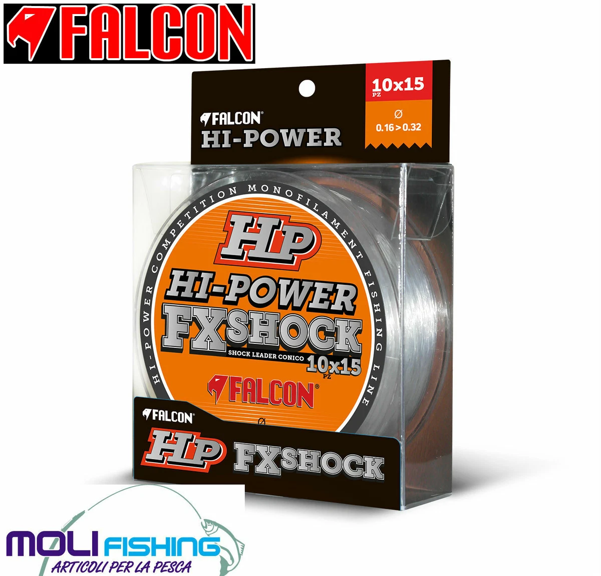 Kit 15 Pezzi X 15 Mt Shimano SpeedMaster Tapered Surf Line – Shock Leader Conici Per Surf Casting