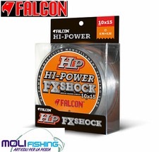 MONOFILO SHOCK LEADER CONICO FALCON FX-SHOCK 10 PZ X 15 MT PESCA SURF CASTING 