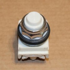 Square D Schneider Electric 9001 KM-1 Ser. H Pilot Light White