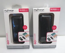 Lot of 2 MyCharge APM10KK-A-Go Bigger Powerbank 10,000 mAh - NEW SEALED