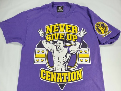 JOHN CENA U C ME Purple T-Shirt Large 