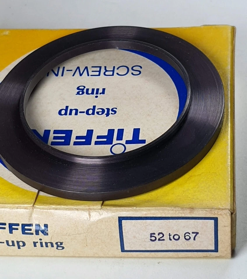 TiFFEN 52-67mm Metal Step Up Stepping Lens Filter Adapter Ring 52mm-67mm E52-E67 - Image 3 of 4