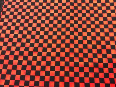 Paintbrush Studios - Graphix - rot/schwarze Quadrate - 100% Baumwolle