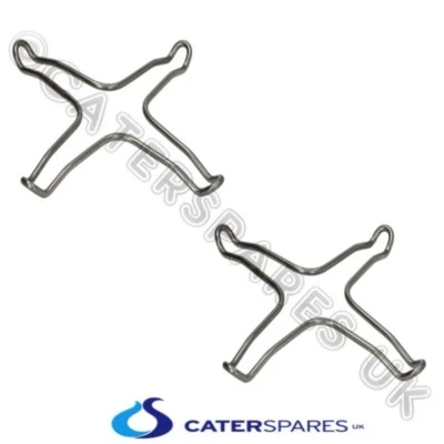 2 X ELECTROLUX 025056 CHROME REDUCING STAR FOR OVEN PAN SUPPORT STAND REDUCTION