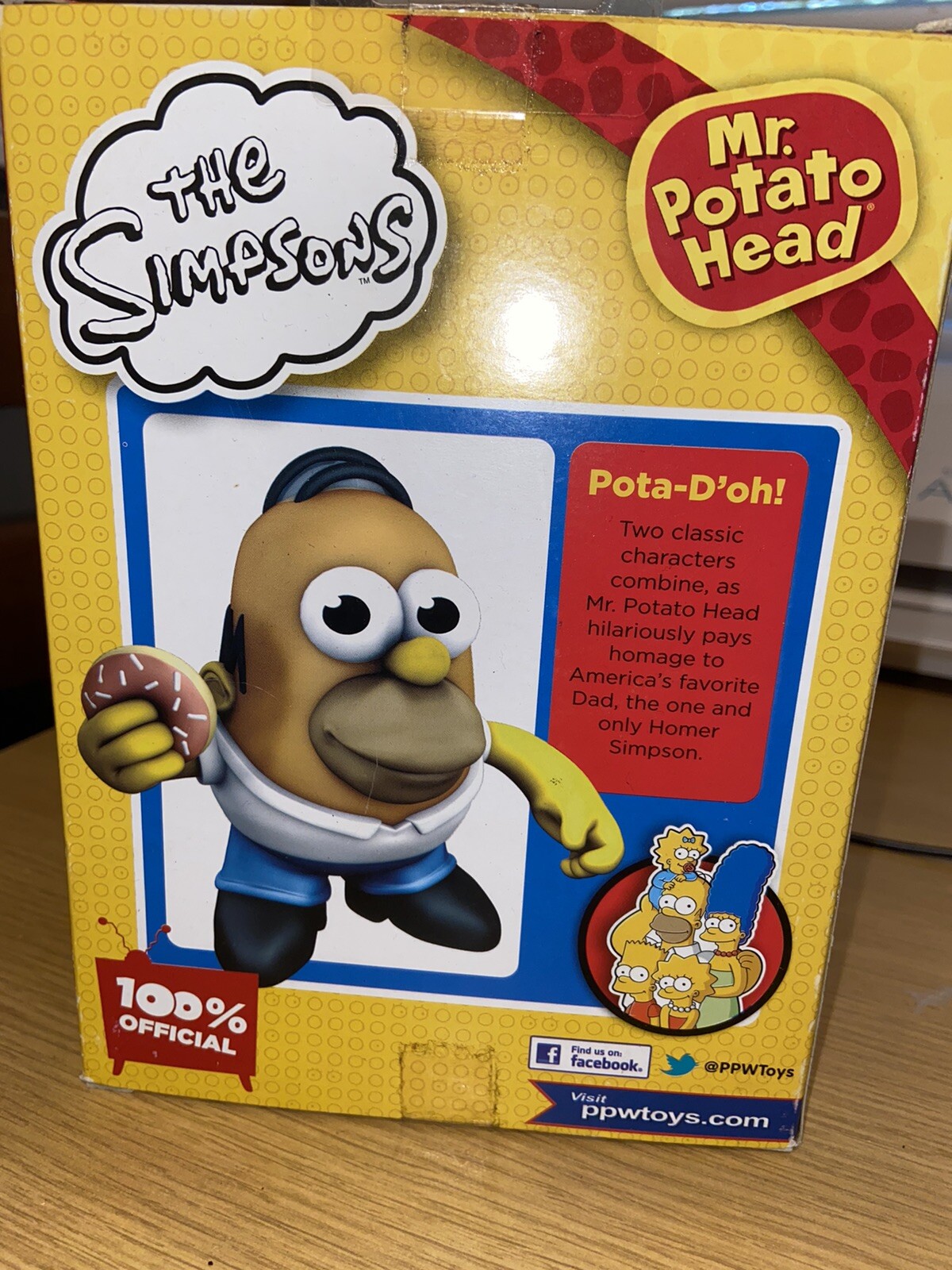 homer simpson mr potato head