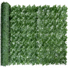 Faux Ivy Privacy Fence Screen 118x39" Artificial Hedge for Garden Patio