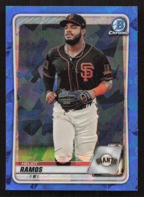 2020 Bowman Draft Sapphire Edition Heliot Ramos #BD-79 Card