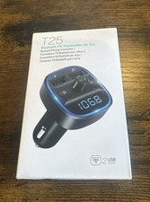 FM Transmitter, Bluetooth FM Transmitter Wireless Radio Adapter Car Kit with USB