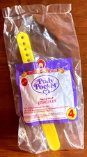 VINTAGE MCDONALDS HAPPY MEAL TOY 1994 POLLY POCKET BOW BRACELET SEE-SAW TOY