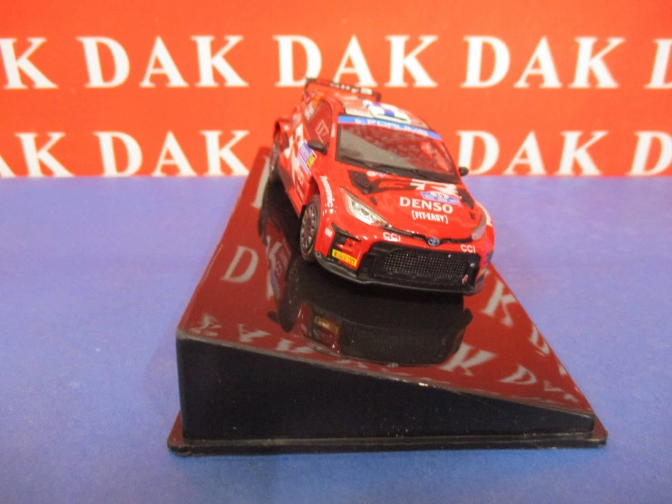 Die cast 1/43 Modellino Auto Toyota GR Yaris Rally2 Rally Finland 2024 Latvala - Immagine 3 di 4