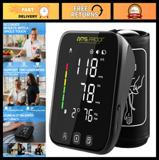 Automatic Digital Blood Pressure Monitor - Dual User, XL Cuff, Voice Alert, Irre