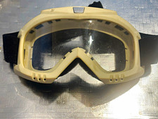 Bolle X800 Military Goggles Tan/Black w/ Elastic Strap Foam Padding