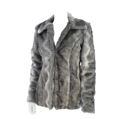 Kunstfell Kurzjacke Mantel Kragen VERO MODA Fake Fuchspelz Gr. XS Teen Mädchen