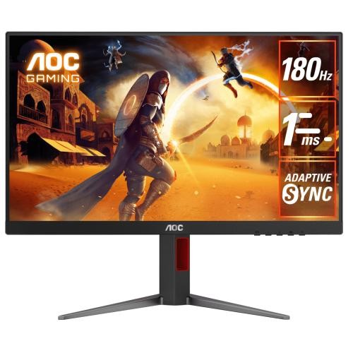 AOC 27G4 27" FHD 180Hz Fast IPS Gaming Monitor 1920x1080 - 1ms - DisplayPort -