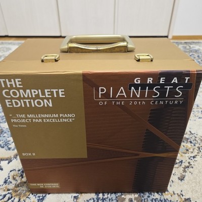 GREAT PIANISTS OF THE 20th CENTURY THE COMPLETE EDITION BOX2 100CD d