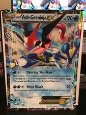 Ash-Greninja EX Pokemon Black Star Promo XY133 Jumbo