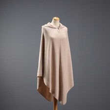 Mantella Giorgio Armani Pura Lana Beige Taglia Unica Second Hand Originale