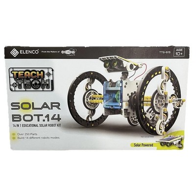 Elenco Snap Circuits 14 In 1 Educational Solar Robot Build 14 Different Robots