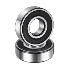 2 Pack 17 x 40 x 12mm 6203 2RS Deep Groove Ball Bearings, ABEC5