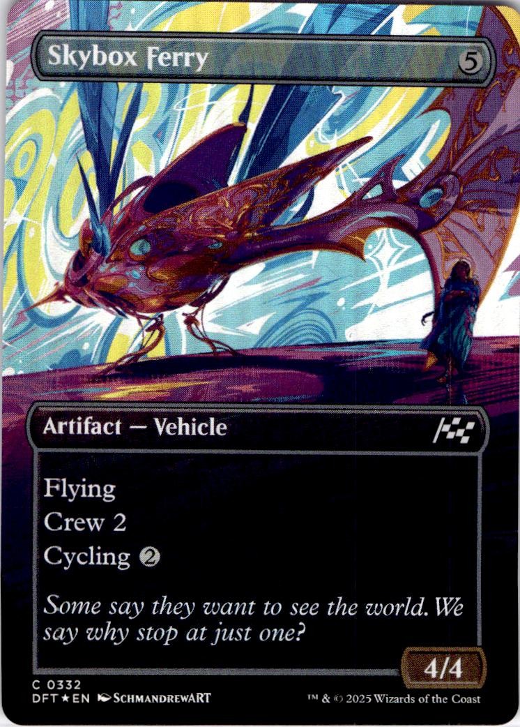 MTG Skybox Ferry (Borderless) Aetherdrift HOLO #332