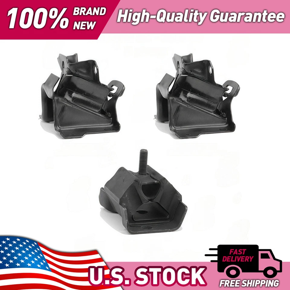 Kit de montaje de motor para Chevrolet Silverado 3500 2001 2002 2004 2005 2006 8,1 L V8 Foto 4 de 4