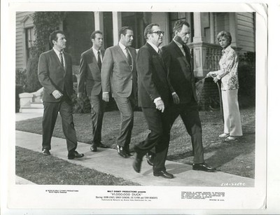Million Dollar Duck-Joe Flynn-Tony Roberts-8x10-Promo-B&W-Still-NM