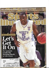 UNC Tarheel Collectible Sports Illustrated Ty Lawson March 30, 2009 FINAL FOUR