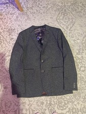 TED BAKER Blazer Jacket  Grey  Size 4 Medium Unworn.