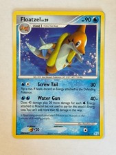Floatzel 2/12 Common DP Trainer Kit: Manaphy & Lucario Pokemon Moderately Played