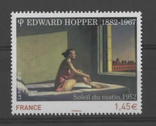 France timbre n° 4633 (**) Tableau Edward Hopper "soleil du matin" en 2012
