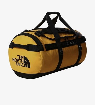 The North Face Base Camp Duffle Bag Summit Gold Yellow, Medium 71L