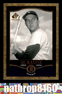2001 SP Legendary Cuts #71 Al Kaline  NM/NM+  Detroit Tigers 22676