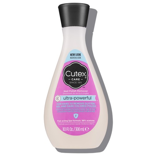 Gel Nail Polish Remover Ultra-Powerful & Removes Glitter and Dark Colored Pai...