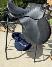 Collegiate Chatsworth All Purpose Saddle, Collegiate leathers, safety stirrups