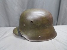 WWI GERMAN MODEL 1916 HELMET-ORIGINAL-NICE PAINT-MARKED Si.66