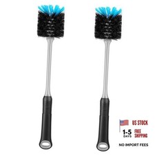 Water Bottle Cleaning Brush - Long Handle - Flexible Scrub - 2 Count Pack of 1