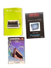 Commodore Vintage Computer Manuals  Books Lot - User Guides,