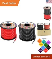 High Temp 12 AWG Silicone Electrical Wire, 60ft Dual Color, 600V Safe  Durable