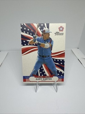 2025 Topps Heritage High Number Gary Carter 1776-1976 Insert Expos BS-15