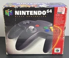 Vintage Nintendo N64 Black Controller Authentic Original Box - EMPTY BOX ONLY
