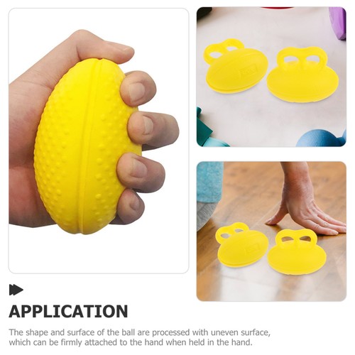 Exprimidor de muñeca con bola de agarre de 2 piezas fuerza fitness fortalecimiento de manos ejercicio - Imagen 4 de 12