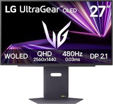 LG UltraGear 27 Inch OLED 480Hz QHD Gaming Monitor