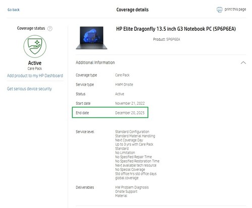 HP Elite Dragonfly G3 13.5" Laptop: 12th Gen i7, 16GB RAM, 512GB SSD, Warranty - Afbeelding 3 van 12