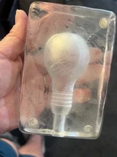 One Block From Block Lamp Frozen Light Bulb Koskinen Design House Stockholm