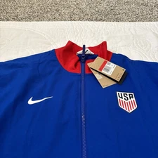 Nike Dri-Fit USMNT Strike Men’s Size Large Soccer Jacket FJ2910-417 $150 USA New