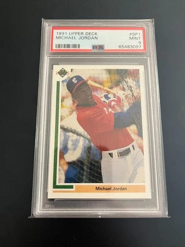 1991 Upper Deck SP1 Michael Jordan Baseball PSA 9! MJ Greatest Ever!