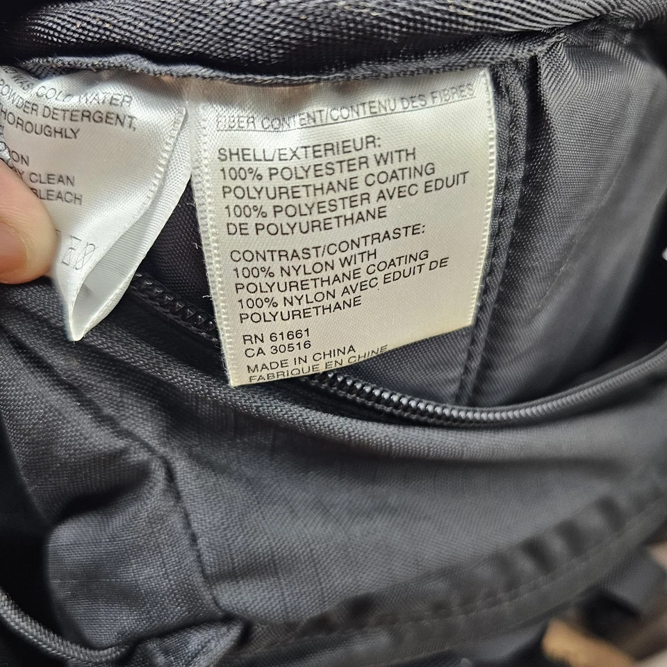 Riñonera lumbar The North Face para senderismo negra vintage  Foto 4 de 4