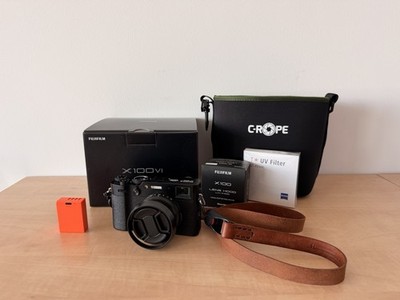 Fujifilm x 100VI Schwarz | Neuwertig | Rechnung | Zubehörpaket