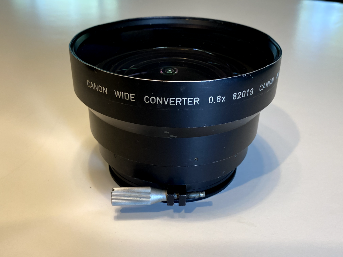 Canon Wide Converter Lens 0.8x 82381 | eBay